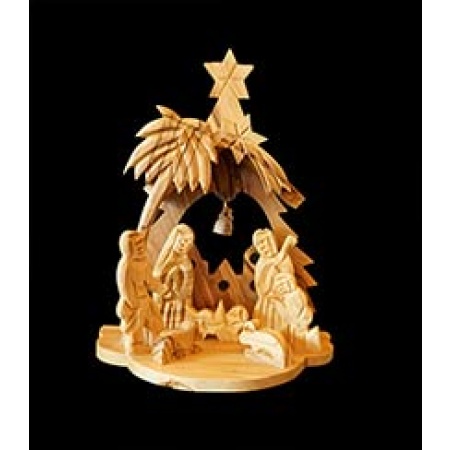 Tree Shaped Nativity Medium - 00472