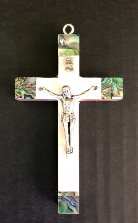 10 CM Mother of Pearl Crucifix - 5910